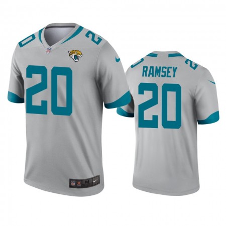 Miesten Jacksonville Jaguars NFL Pelipaita Jalen Ramsey 20 Silver Inverted Legend